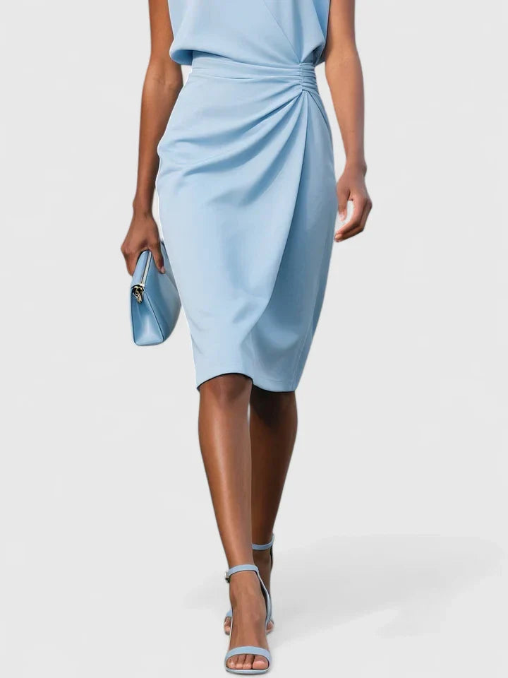 Elegant Dress Women Sleek Fit Versatile Formal Casual