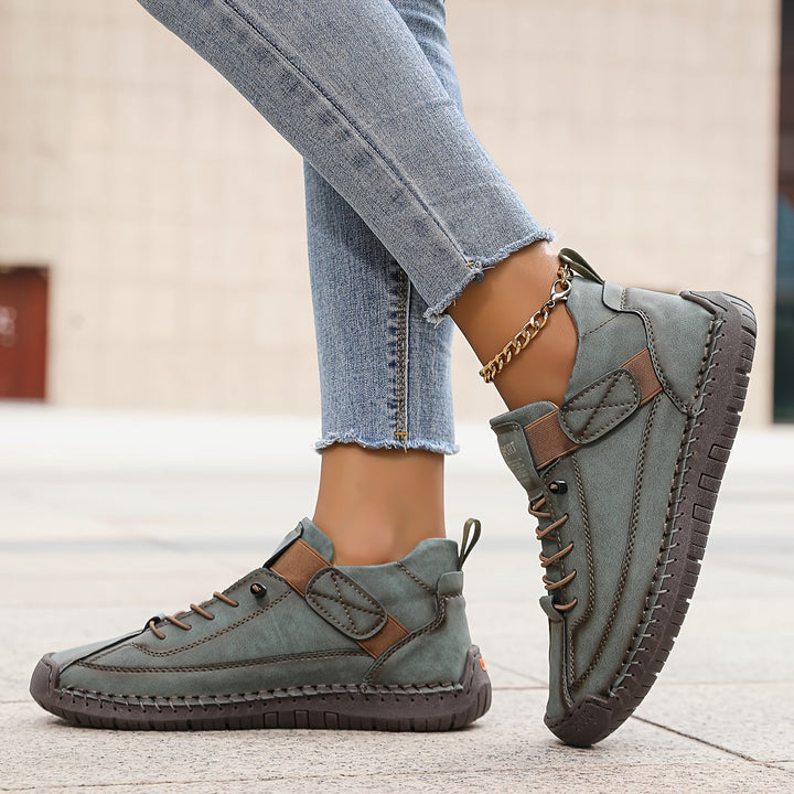 Orthopedic Sneakers Women Slip-On Velcro Lightweight Breathable