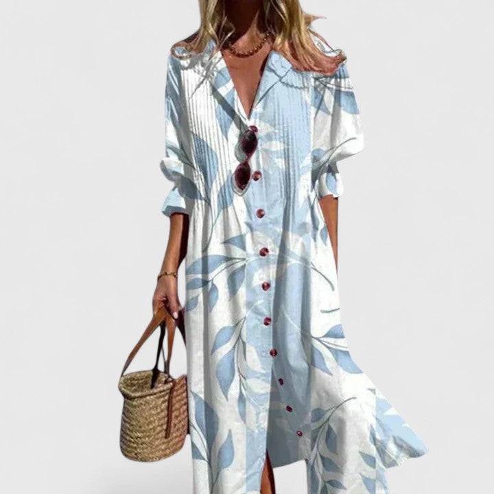 Vibrant Elegant Boho Dress