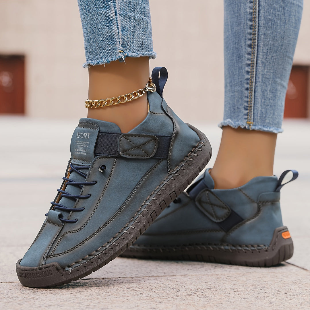 Orthopedic Sneakers Women Slip-On Velcro Lightweight Breathable
