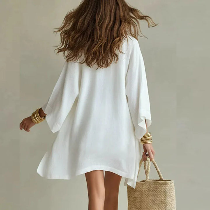 Womens Linen 3 Piece Co-ord Set Relaxed Fit