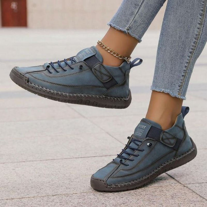 Orthopedic Sneakers Women Slip-On Velcro Lightweight Breathable
