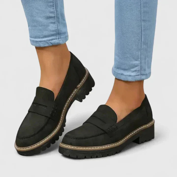 Orthopedic Loafers Women Cushioned Contoured Arch Support Classic