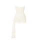 Chantilly Lace Corset Dress Detachable Train
